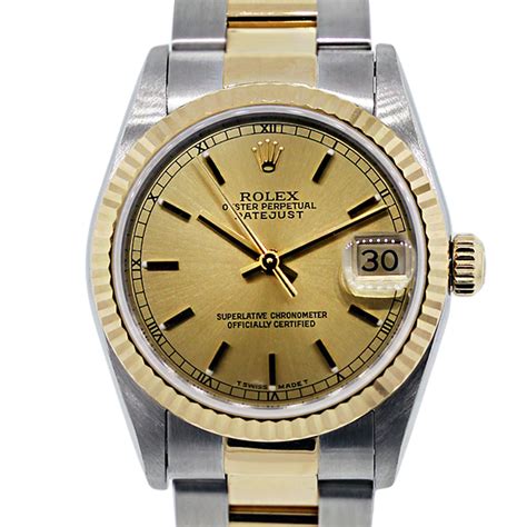 rolex medium datejust|rolex datejust midsize two tone.